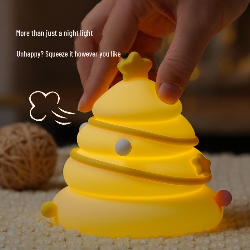 Cloud Silicone Rechargeable Night Light - Creative Bedside & Desk Atmosphere Lamp Y