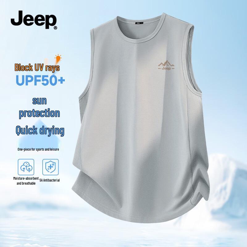 JEEP Men s Quick-Dry Sports Tank Top 4XL