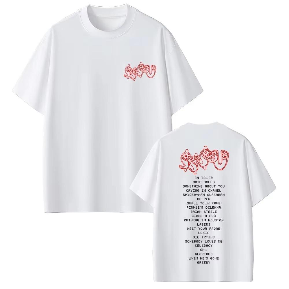 Rapper PARTYNEXTDOOR  Drake Graphic T Shirt SSS4U Some Sexy Songs 4 U Tshirts Mens Hip Hop Fashion Tshirt 2026 Springsummer