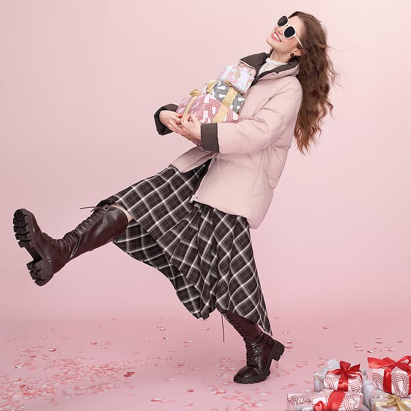 Betu Women's Coralie Colorblock Down Jacket