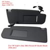 For VW Golf 4 Jetta MK4 Passat B5 Beetle Skoda 1998-2013 New Black Sun Visor Front L or R Side 5U0857551 5U0857552 3B0857552