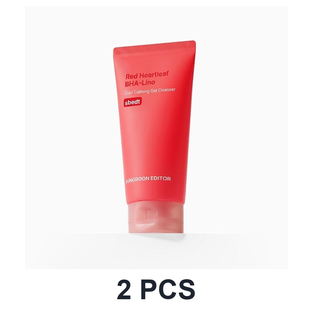Red Heartleaf BHA-Lino Cool Calming Gel Cleanser 120g (5 Options)