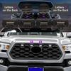 Black Front Grill Lights for Toyota Tacoma Raptor Off Road Sport Pickup Night Driving