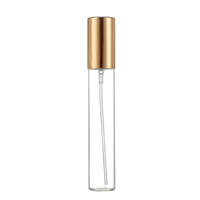 Transparent Glass Travel Spray Bottle for Perfume or Sunscreen 