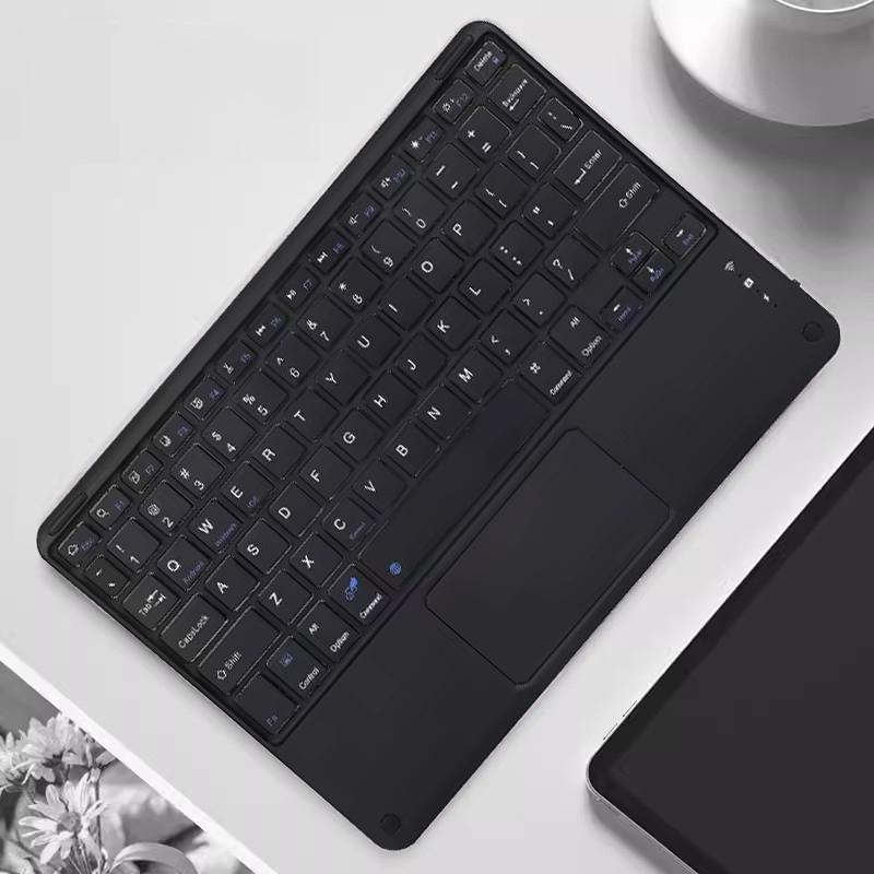 Universelle Touch-Tastatur für iPad Air 13 11 M3 11. Gen Tablet-Tastatur für Samsung Galaxy Tab S10 Ultra Bluetooth-Tastatur