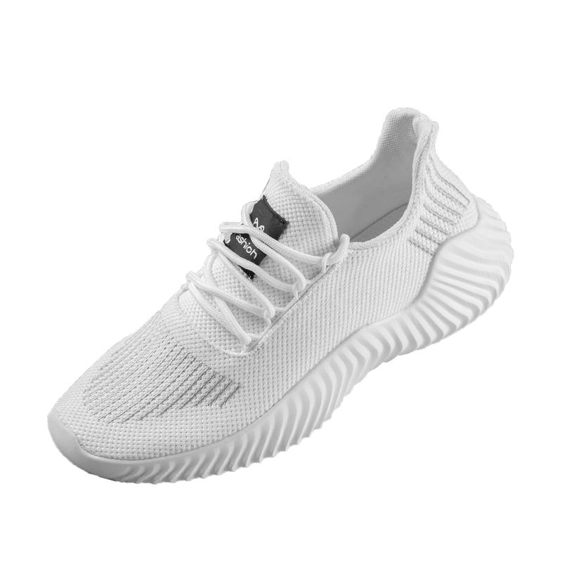 Fashion Men Sneakers Men Shoes Lightweight Running Shoes Sports Mens Athletic Shoes Solid Black White Gray Big Size 47