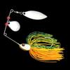 Silicone Skirt Spinner Lures Baits Metal Hard Artificial Baits Swim Jigs  Baits Fishing Accessories Easy to Use