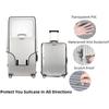 Clear Suitcase Cover Waterproof Dustproof Cover Durable Luggage Protector Cover  Trolley Case