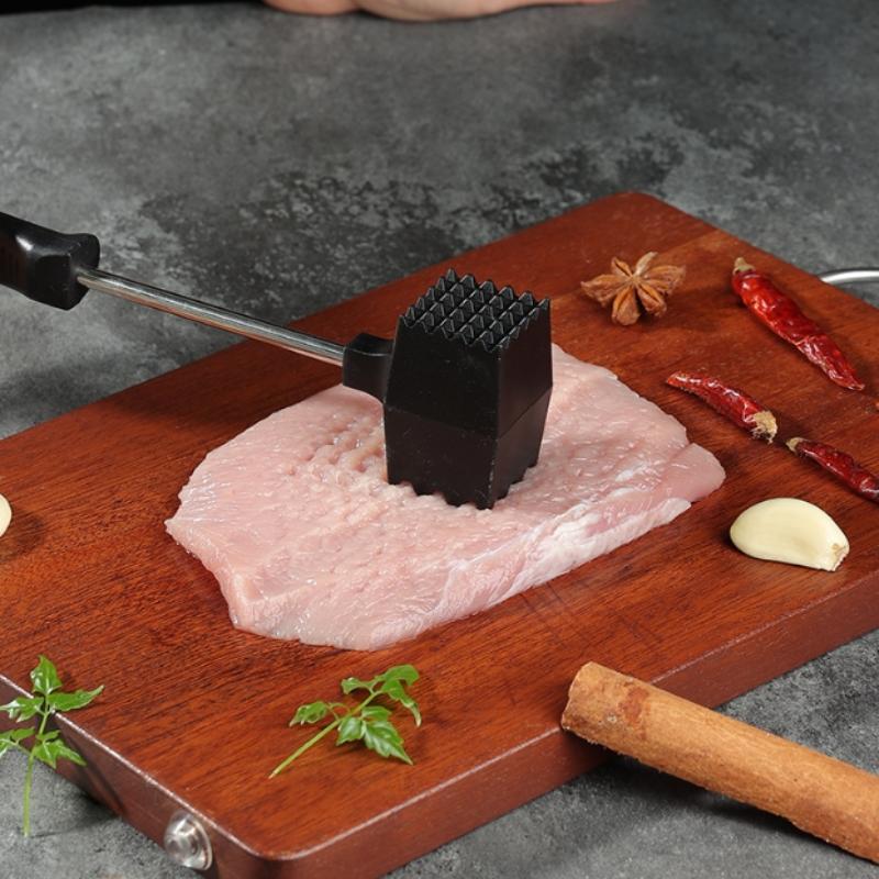 1Pcs Kitchen Meat Poultry Tool Double-Side Beef Steak Pork Meat Hammer Beater Mallet Beef Chicken
