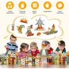 3D Magnetic Tiles, Diamond Magnetic Blocks Building Set Magnet Tiles STEM Toys 3D Kids Preschool Educational Sensory Toys Gift