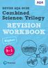 The Pearson REVISE AQA GCSE (9-1) Combined Science: Trilogy Higher Revision Workbook: For 2024 and 2025 Assessments and Exams (Revise AQA GCSE Science 16) Book