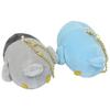 [Mascot Keychain] NicoNui Pair Plush Toy Ball ChainPenguin Lying Down