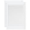 VidaXL Portes à persiennes 2 pcs Bois de pin massif Blanc 69x49,4 cm