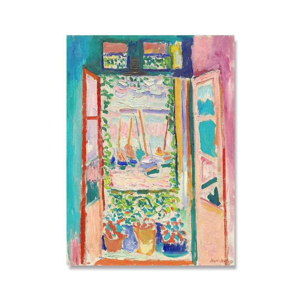 Vintage Henri Matisse Retro Posters And Prints Abstract Landscape Wall Art Canvas Painting Pictures For Living Room Home Decor