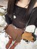 New 2024 Chic Retro Woolen A-Line High Waist Pleated Mini Skirt for Women