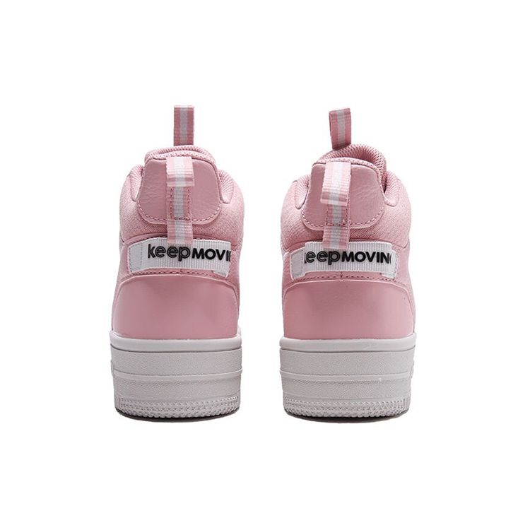 Anta High-Top Casual Skate Shoes Women Sneakers Rubber-Pink 922018060-3