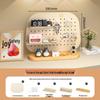 Metal Pegboard Desktop Organizer