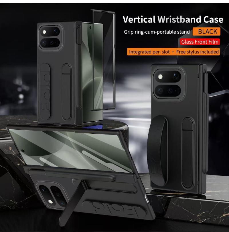 S Pen Hinge Protection For Google Pixel 11 Pro Fold 10 Pro Fold 9 Pro Fold Case Screen Protector & Wristband Invisible Bracket