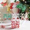 2026 Christmas Star Color Headband Glasses New Year's Eve Creative Holiday Party Decoration Headwear Gift