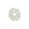 LILYKORI [New Color]Black Hair Scrunchie With Pearl