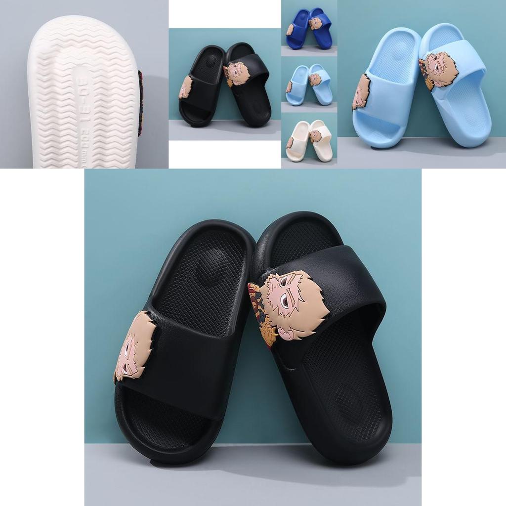 Bequeme Kinder Schwarze Wukong Hausschuhe Weiche Sohle Rutschfest Atmungsaktives Design Für Jungen Und Mädchen