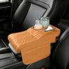 Multi-Function Car Armrest Box- Storage Booster Pad Center Console Tissue Box And Water Cup Holder Vehicle Armrest Cushion Cover