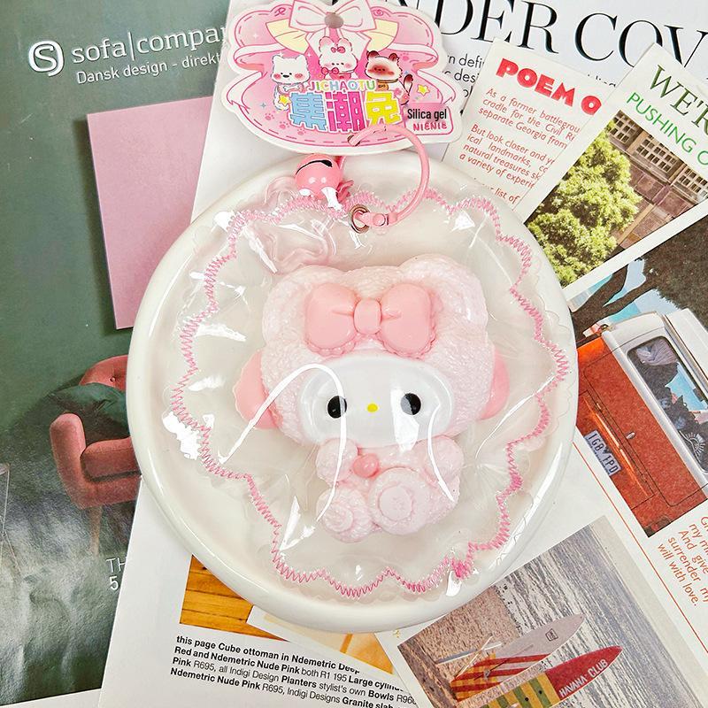 

Чистий ручний силіконовий тваринний крем-слайм іграшка-антистрес