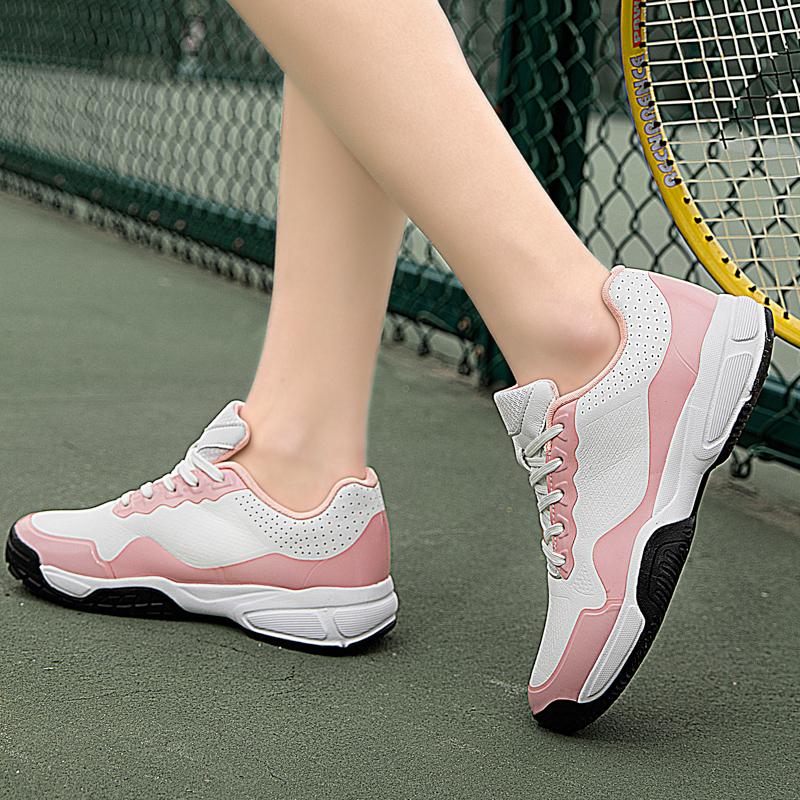 36-46 Couple Plus Size Shock-absorbing and Anti Slip Fashionable Sports and Leisure Shoes Badminton Shoes Tennis Shoes
