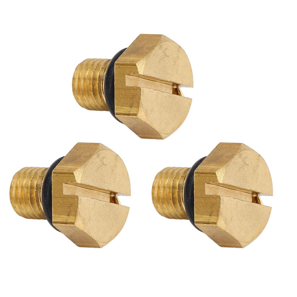 3pcs Carburetor Float Bowl Drain Screw with O Ring 6H3 14992 00 for 2T 40 50 60 75 To 90 Horsepower Outboard Engine
