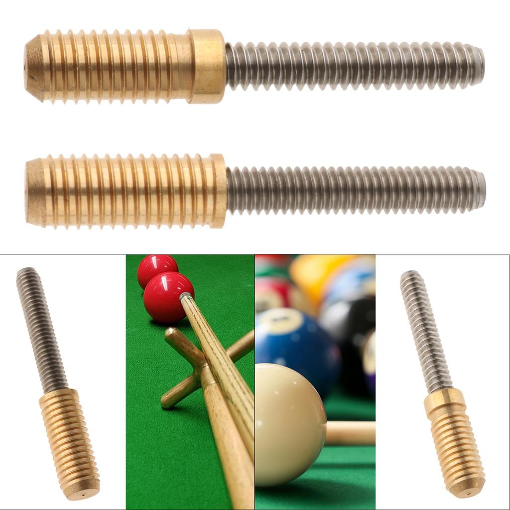Billiards Pool Cue Joint Pin Easy Install Part Accessory Hardware Shaft Fittings Pool Cue Joint Screws Billiard Cue Screws