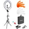 NEEWER 18 Inch LED Ring Light 55W 5600K Dimmable Actress Light Energy Saving SMD LED Camera Photo Video Lighting Set Light Stand and Soft Tube Include