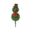 Snowman Christmas Tree Ground Plug, Suitable For Bedroom Courtyard Garden Decoration