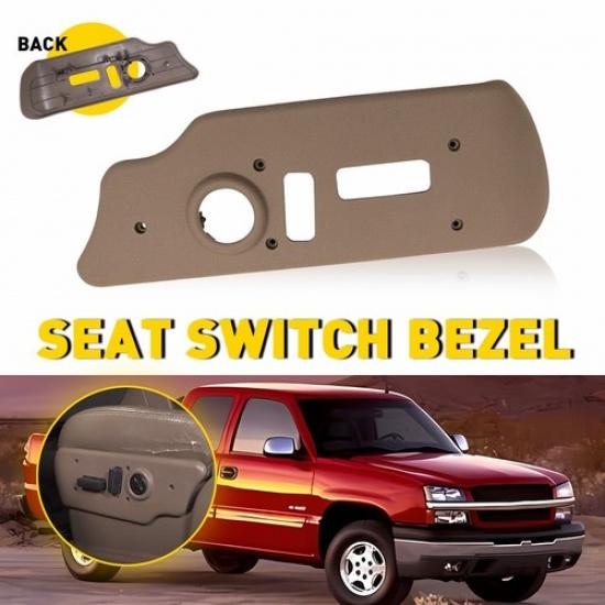Seat Switch Bezel Front Driver Side For 2003-2006 Chevrolet Suburban 2500
