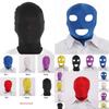 Sexig Cosplay Halloweenfest Lycra Spandex Zentai Öppen Ögon Mun Heltäckande Mask Huvuva