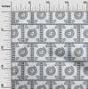 oneOone Baumwoll-Flex Schwarzer Stoff Asiatischer Blumenblock Quiltzubehör Druck Nähstoff pro Yard 40 Zoll