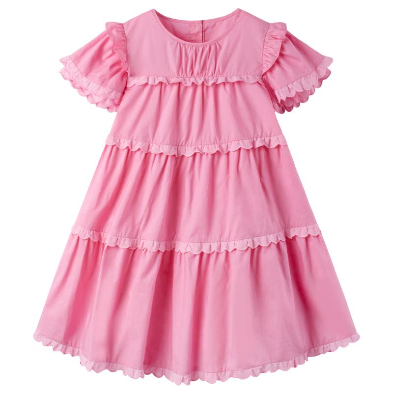 Mucmukn Girls' Tencel Cool Cotton Princess Dress