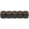 5Pcs/Set HANDMADE Creative Skull Bones Dice Six Sided Skeleton Dice Club Pub Party Game Toys Resin Dice for Children and Adults