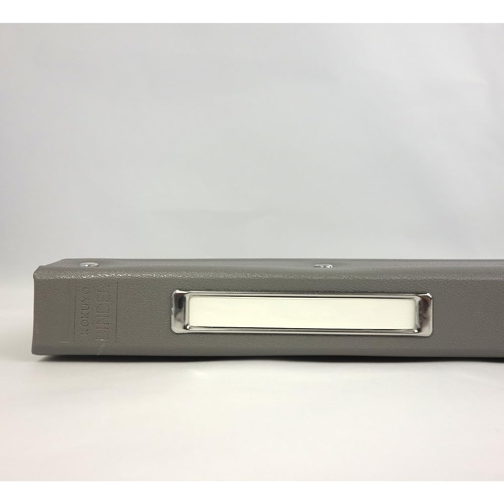 KOKUYO (KOKUYO) File Binder, PP B5, 26 Holes, Holes, 100 Sheets, Gray, 10 NM