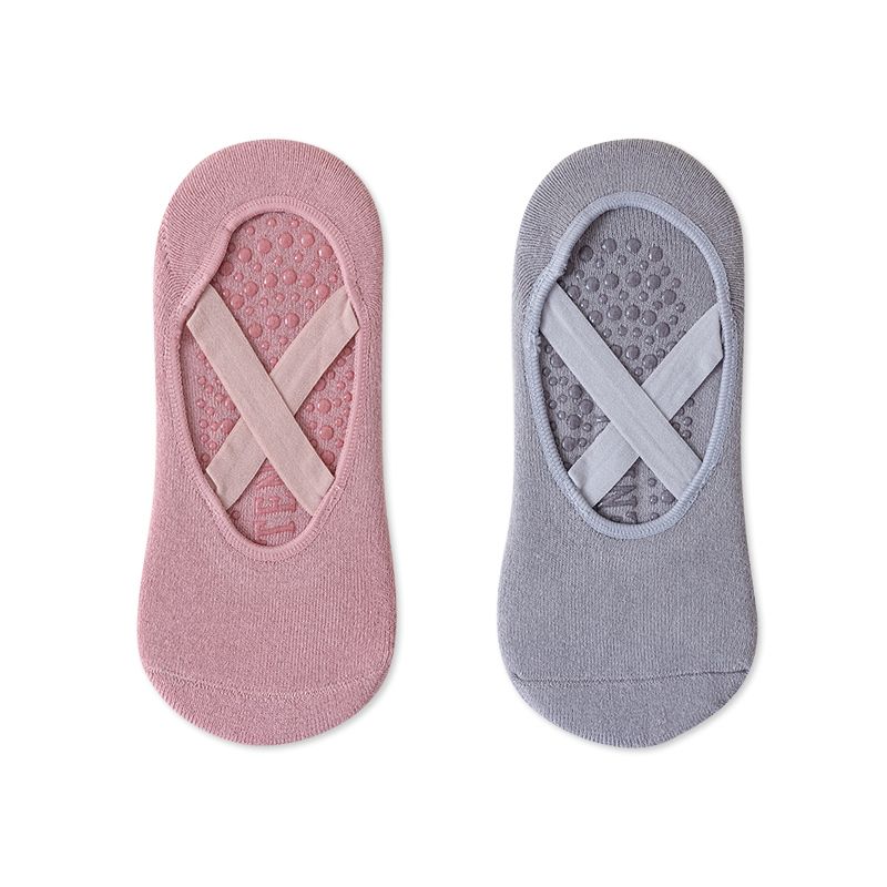

и Летние Носки для Йоги из Чистого Хлопка Женские Дезодорирующие Фильтрующие Носки с Подошвой-Полотенцем До щиколотки Силиконовые Нескользящие Невидимые Носки с Неглубоким Вырезом Носки для Зала Пилатеса [Pink + Gray] thin bottom
