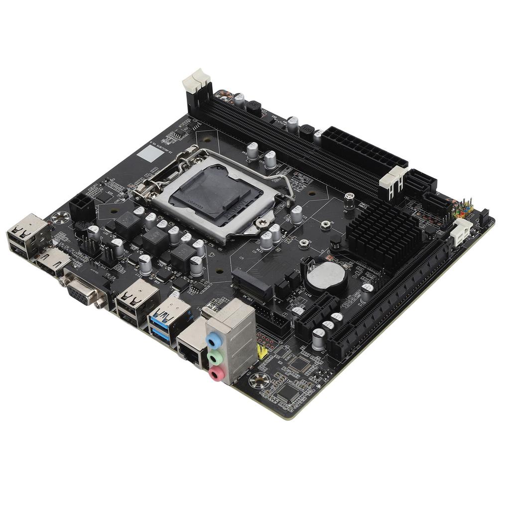 H61C Desktop Computer Motherboard LGA 1155 Pin DDR3 Dual Channel Gaming Motherboard Computer Mainboard with 4 USB2.0 2