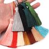 6pcs 82mm Silk Tassel Fringe Hanging Rope Long Line Tassel For Jewelry Making DIY Crafts Clothing Earring Key Chain Decoration