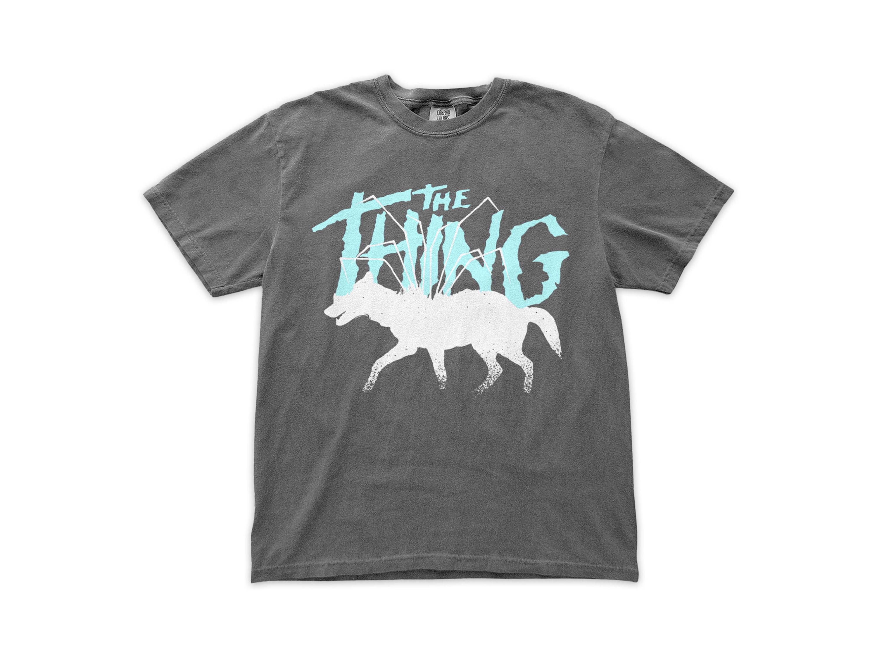 

Summer Men s Pure Cotton Vintage The Thing Horror T-shirt Casual Stylish Loose and Breathable Suitable for Everyday Wear 5XL різнокольоровий