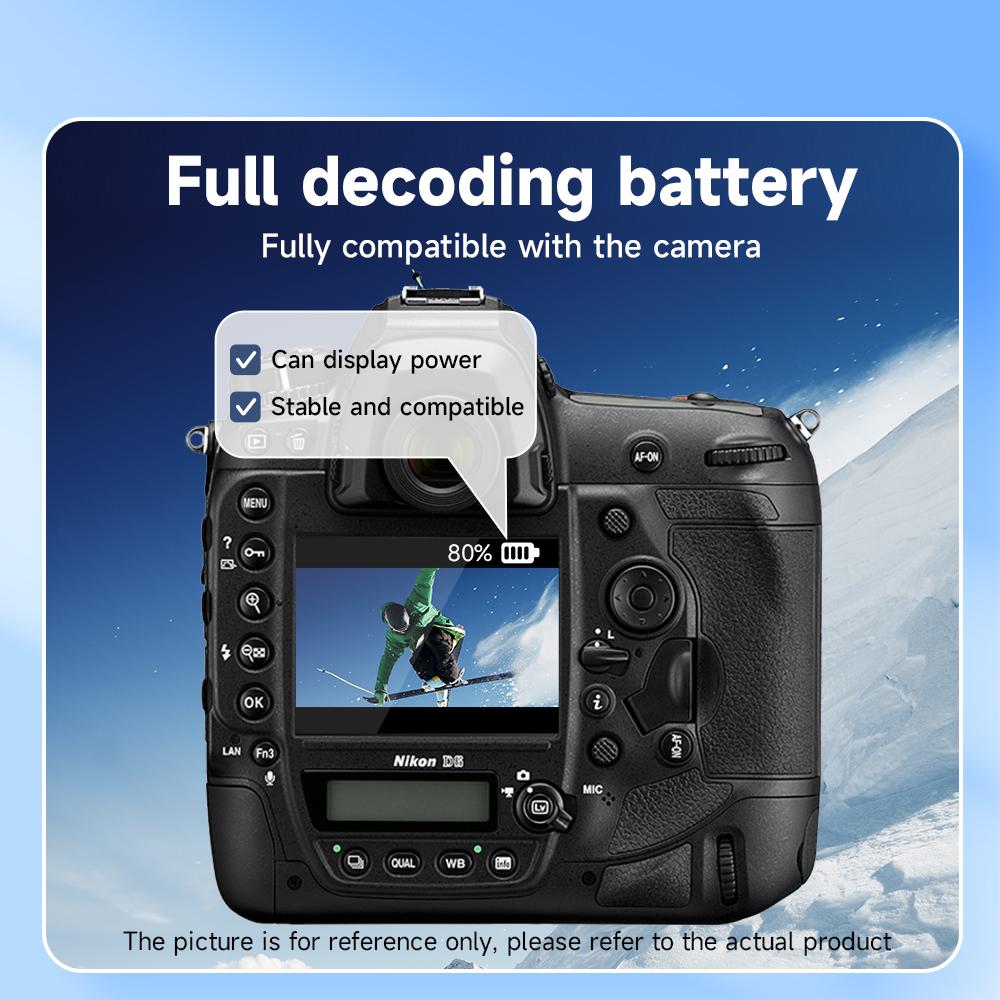 PALO EN-EL18a EN-EL18 EL18D Camera Battery for Nikon EN EL18a, EN EL18, D850, D800, D800E, D4, D4S, D5, D6 Camera Accessories