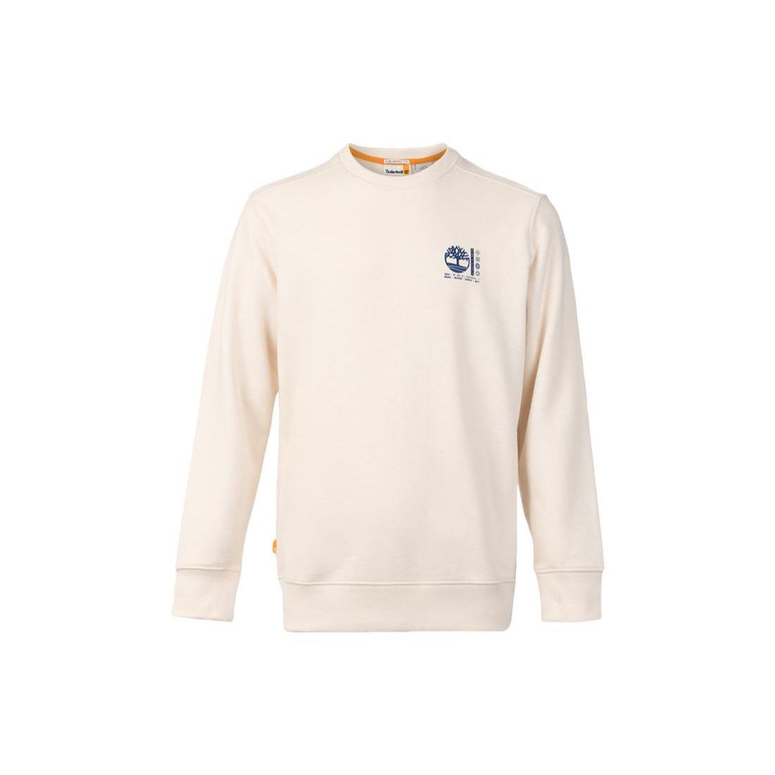 Timberland Толстовка мужская с принтом на спине с круглым вырезом и длинными рукавами — фото 2