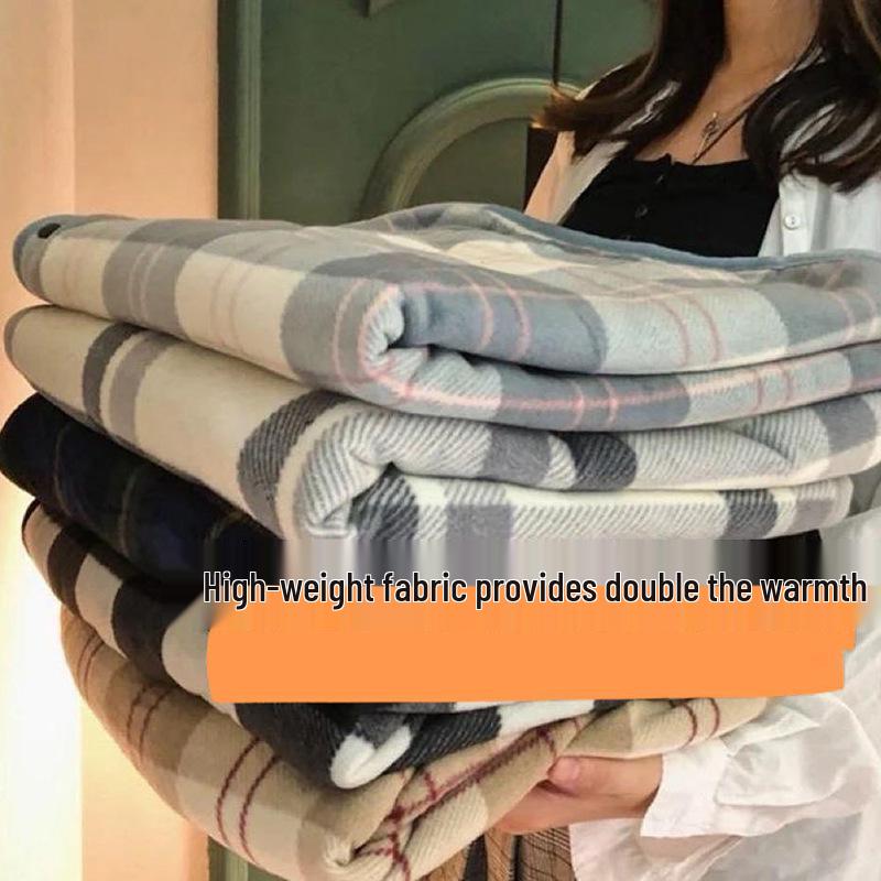 Multifunctional Shawl & Blanket: Dual-Purpose Leg Cover, Office Cloak, Sofa Throw
