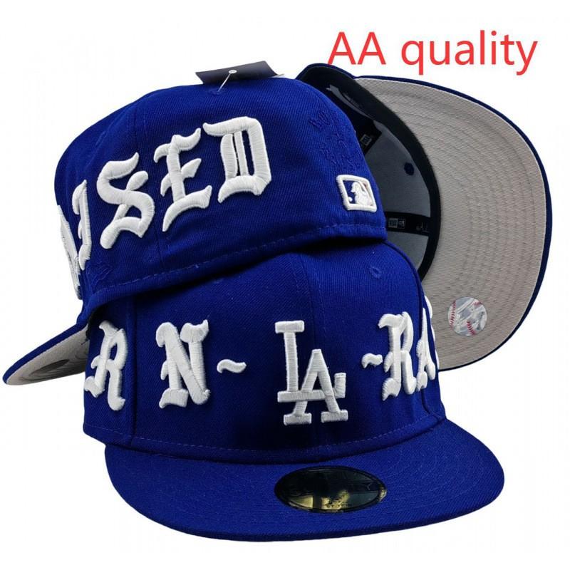 Unisex Embroidered AA Baseball Cap Flat Brim Street Style Adjustable Snapback Hat Men Women