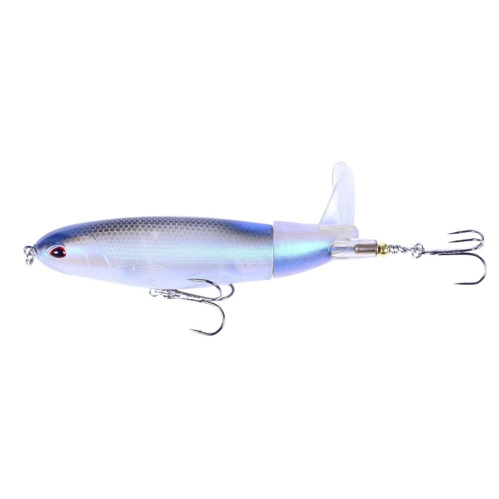11cm13gFloating Pencil Propeller Simulation Lure Bait Surface Drag Tractor Bait Bass Pike Special Kill