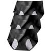 Raiplus Sanitary Panties, Cotton, Absorbent, Period Panties, Junior Sizes, Plus Size, Set of 3, Black, XL