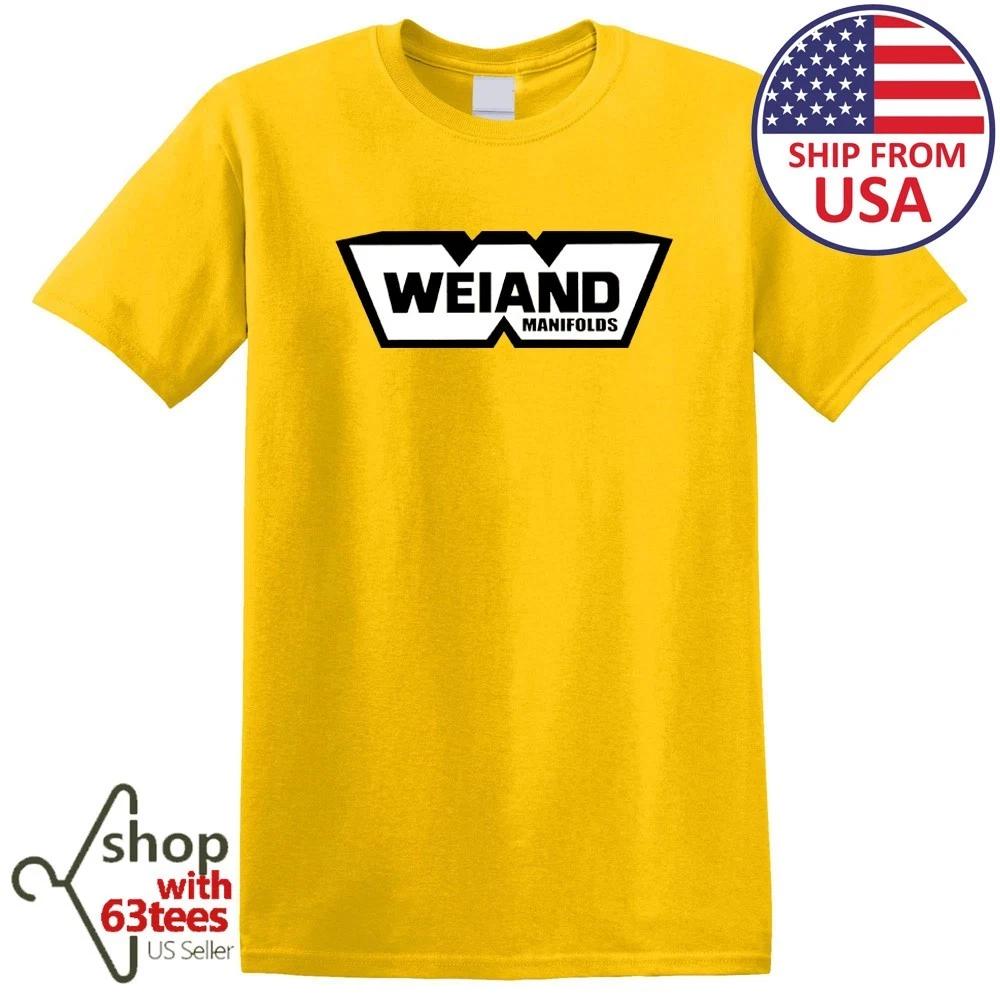 Weiand Racing Intake Manifold Cars Motorcycles Men s Yellow Size S to 5XL S