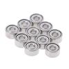10Pcs 681Xzz 1.5X4X2Mm Open Miniature Bearings Ball Mini Hand Bearing Spinner